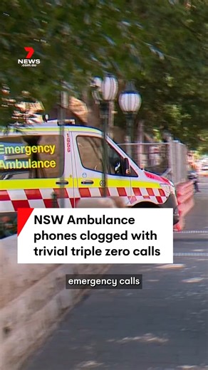 Tonight on 7NEWS: NSW Ambulance reveals astonishing calls clogging up their hotline, for trivial medical issues. #nswambulance #paramedic #7NEWS | 7NEWS Sydney