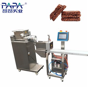 [Hot Item] Papa Automatic Bar Extruder Bar Making Machine Date Energy Bar Machine