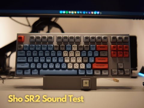 Sho SR2 Sound Test | Topre