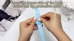 (2Pack) Silicone Bracelet for Tile Mate 2024, Waterproof Protective Case for Tile Life360 Mate Tracker Hidden Tile Mate Holder for Child/Teen/Elderly (Black + Off White)