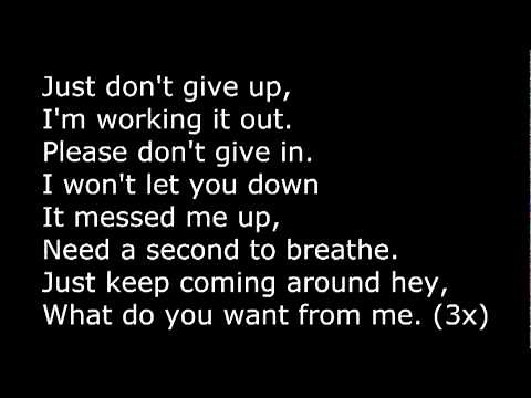 Adam lambert - What Do You Want From Me (+Lyrics)