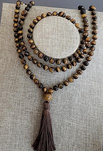 Mala, Sacral Chakra, Golden Tigers Eye, 108 Bead, Prayer Beads - Etsy