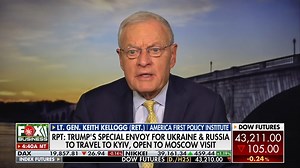 7.6K views · 489 reactions | Trump wants 'fair, sustainable, secure' peace between Ukraine, Russia: Lt. Gen. Keith Kellogg | Mornings with Maria | Facebook