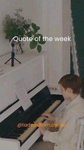 Reject the notion of mistake; embrace the truth that autism is a different melody in the composition of life, bringing its own beauty to the grand tapestry of existence. 🎼 An inspiring quote to begin the week. #TadeAutismCenter #AutismAwareness #MelodyOfAcceptance#AutismQuotes #AutismMelody #AutismMeltdowns | TADE Autism Center
