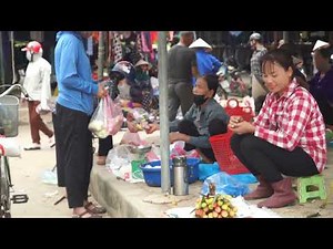 Fresh Lychees Harvested and Sold at The Market, Then Turned into a Sweet Lychee Dessert 🍒🍨.