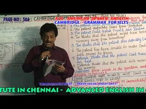 CAMBRIDGE GRAMMAR FOR IELTS PAGE NO 058A 062B DVD 9