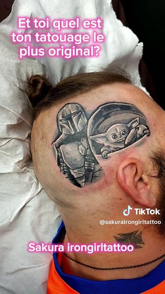 J'avoue que mon style de tattoo se prête bien aux tatouages originaux et uniques 🥰. Avez-vous des tatouages originaux ? #sakura #sakurairongirltattoo #tattooartist #tattoo #tattoos