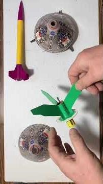 Custom Build - Planet Probe +: P-5/10 Engine Mount & Fins Painting