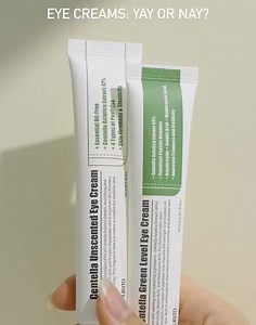 PURITO Centella Unscented Eye Cream and PURITO Centella Green Level Eye Cream have soothing, non-irritating formulas that nourish dehydrated, less radiant skin. Centella Asiatica Extract helps to soothe and protect the skin from external environmental stressors. | Korean Beautycon - Bangladesh | Facebook