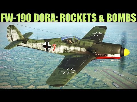 FW-190 D-9 Dora: Rockets & Bombs Tutorial | DCS WORLD