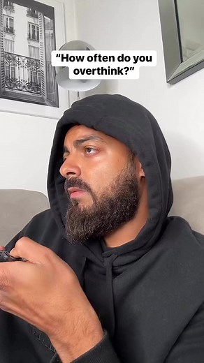 Do you overthink things? #relateable #reelsfb #reaction #comedy | theofficial_azz