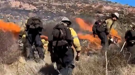 26K views · 296 reactions | The new Laguna Fire led to evacuation orders, but has since been downgraded after firefighters quickly gained control of it. | USA TODAY | Facebook