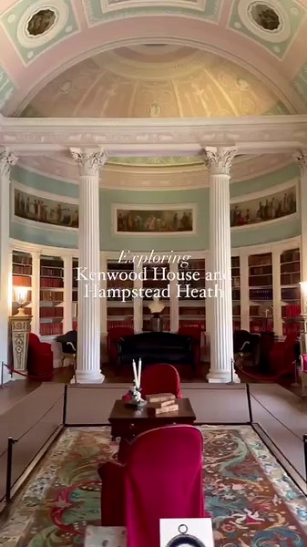 Kenwood House ligt aan de rand van Hampstead Heath en is omgeven door prachtige landschapstuinen. Een echte verborgen parel in Londen dus. Wist je trouwens dat een bezoekje gratis is?👀 📸@thatgirlfleur | Eurostar