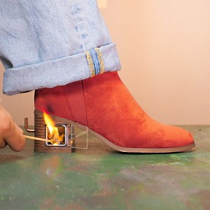 Boot transformation into a mini oven | Parentips