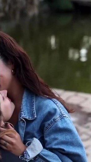 Happy lesbian couple ｜ LOVE IS LOVE 🏳️