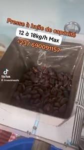 🇨🇲🇨🇲PRESSE À HUILE 12 à 18 KG/H🇨🇲🇨🇲 📲📲 Contact via wa.me/237690091157 ✅ Cette machine d'extraction d'huile à froid et à chaud est idéale pour ceux qui cherchent un moyen efficace d'extraire l'huile des graines de #cacao, d'#arachide, de #soja, de noix de #coco, d'#avocat, de #sésame, de #neem, de #tournesol, #djansang et de #safou. ✅ Sa construction en acier inoxydable 304 de haute qualité, dureté élevée, longue durée de vie et facile à nettoyer après utilisation. ✅ De plus, sa petite 
