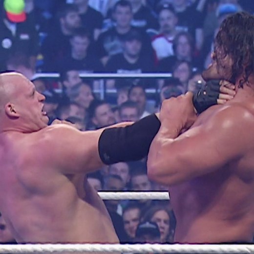 Who emerged victorious from this battle of future WWE Hall of Famers at WWE WrestleMania 23: The Great Khali or Kane? | WWE