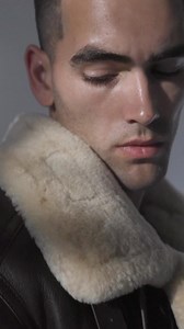 The iconic B3 jacket made in heavy duty and thick sheepskin. Available at avileather.com. #b3jacket #flightjacket #shearlingjacket | AVI Leather - Denmark