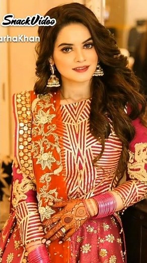 Minal at Aiman Muneeb wedding beautiful pictures 😍😍