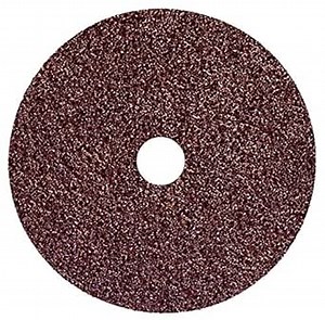 Weiler 59491 Wolverine Aluminum Oxide Resin Fiber Sanding & Grinding Disc, 4" Diameter, 24 Grit, 5/8" Arbor Hole (Pack of 25)