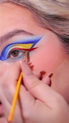 Superman-Inspired Makeup Look 💙A Tribute to My Dad #makeup #superman