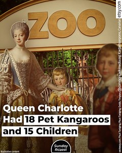 2.7K reactions · 540 shares | Queen Charlotte was one of the most unusual British royals ever. | Sunday Roast | Facebook