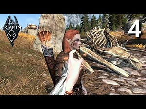 Skyrim VR with 400+ MODS Playthrough | Part 4 | Becoming the DRAGONBORN