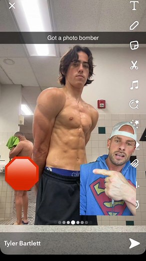 There’s nothing funny about filming someone nude in a locker room. It’s disgusting and illegal. #gymtok #gym #fyp