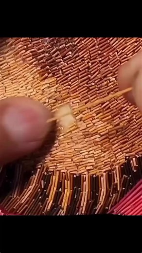 4.3K views · 213 reactions | Toothpick painting | Enjoy Music and Arts | Facebook