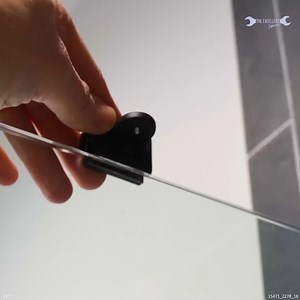 Installing a Modern GLASS Shower Door | The Excellent Laborer | Facebook