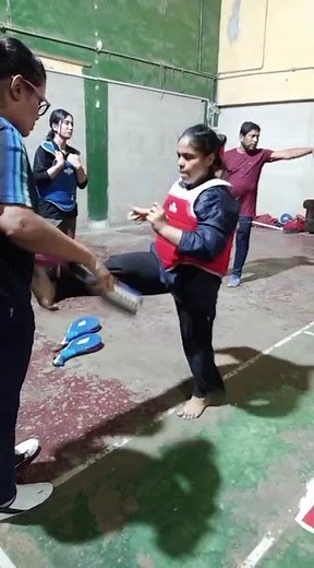Taekwondo Girls martial arts training for girls