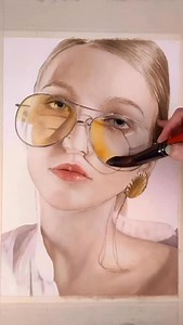 20K views · 422 reactions | Watercolor’s translucent layers create depth and luminosity. In oils, glazing with transparent pigments achieves similar effects—just check the tube for transparency. Via: @artartluther ️ Artwork: Glazing a Watercolor Portrait Art by: artistelsi Remarks by: @paolaportfolio #artworkanalysis #paolaluther Art Lessons: @therealatelier  | Paola Luther Art | Facebook