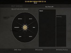 CS GO BUY MENU FOR CS 1.6 Mod for Counter-Strike 1.6 | CS1.6 Mods