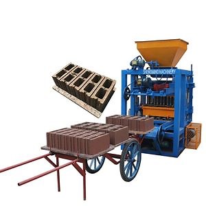[Hot Item] Fly Ash Semi Automatic Concrete Block Brick Press Making Machine