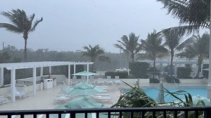 13K views · 132 reactions | Got my 18 holes in this morning. Teed off at 9:15 am. Finished at 11:40 am. Shot a 78. This just dropped five minutes ago. A fierce storm swooped in here in Stuart, Florida! | Roland Martin | Facebook