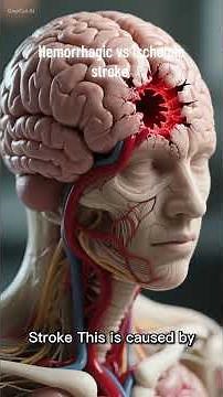 Stroke Explained Simply: Ischemic vs Hemorrhagic (Nursing Breakdown)