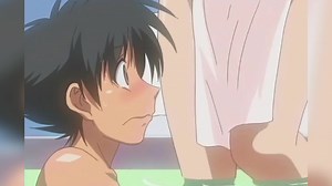 Hentai girl tells shy boy that the only way to prove his love is to make her orgasm | Hentai Uncensored