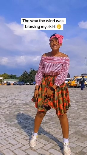 Skirt Blowing Mishaps: Windy Day Fails