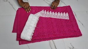 61K views · 1.3K reactions | DIY Saree/how to attach lace on saree/শাড়ির লেস লাগানোর সঠিক নিয়ম/শাড়ির ফলস লাগানো #sewing #sewinghacks #sewingtips #sewinglove #diysareemaking #tailoring #fashion #stitchcookbytanushree #শাড়িতেফলসপারলাগানো # | Stitch & Cook by Tanushree | Facebook