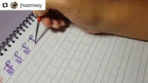 REPOST from @jhaamsey 😍 Yes, you can use #PapelitoCalligraphyWorkbook with Small-tipped and Big-tipped Brush Pens, Watercolors and Brushes even Pointed Pens and Inks. Total package, indeed! ORDER HERE: bit.ly/papelitocw ... Start your #calligrajourney using this helpful and easy-to-follow #PapelitoCalligraphyWorkbook for only Php850 which includes FREE 2 Pens! This is great for: ✔ beginners / zero knowledge ✔ flourish lovers ✔ kids and adults ✔ girls and guys ✔ big and small-tipped brush pen/ma