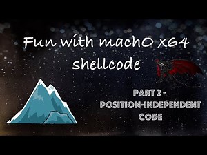 Fun with machO x86-64 shellcode (Part 2)