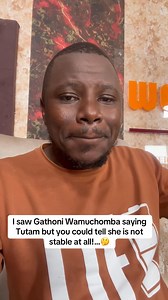 57K views · 1.6K reactions | The video going around of Gathoni Wamuchomba saying Tutam! I don’t think she is stable..樂 | Hon Chege Majuice | Facebook