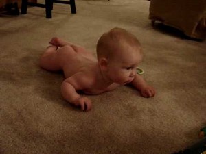 Soven crawling "commando" style