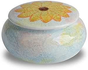 Sunflower Jewelry Box Italian Dinnerware- Handmade in Italy from our Primavera Collection