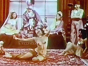EXOTIC SLAVE GIRL DANCE - vintage harem striptease
