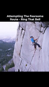 The granite of the Wasatch range in Utah is a once-abstracted version of the greater walls of Yosemite—the cracks flare further, lean harder, and the foot holds are not only slippery, but also tend to flake away under pressure. Climber Brent Barghan made a list of big wall goals and felt ready to attempt the then unrepeated Ring That Bell (5:13R) in Bell’s Canyon, one of Wasatch’s most challenging and fearsome routes. Stream ‘Ring That Bell’ free at the link in bio to see Brent’s climb - one he 