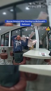 32K views · 115 reactions | Woman Arrested After Snorting in a McDonald’s Bathroom #cops #karma #bodycam #police | Baby Funn | Facebook