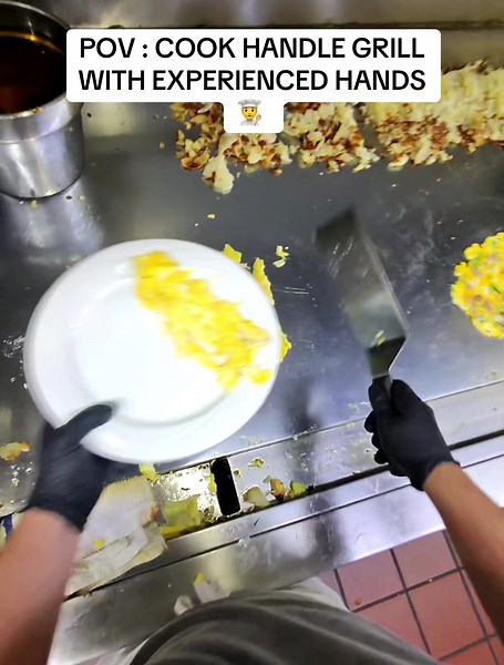 POV: Cook Handles Grill with Experienced Hands — ASMR Grill Cooking