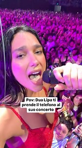 Il bro non cancellerà mai quel video per il resto della sua vita #dualipa #concertipop | Concerti Pop
