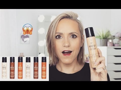 PRIMARK Airbrush Body Foundation on the face wear test and review
